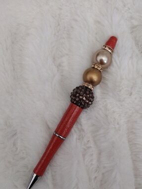 Luxury Red Decorative Ballpoint Pen - Home Office